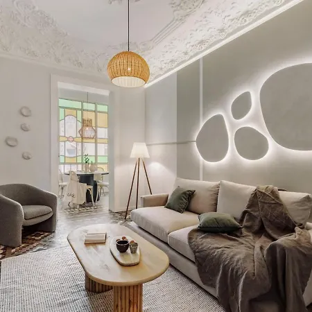 Daire Toliman - 1 Bedroom And Office In Eixample Dreta