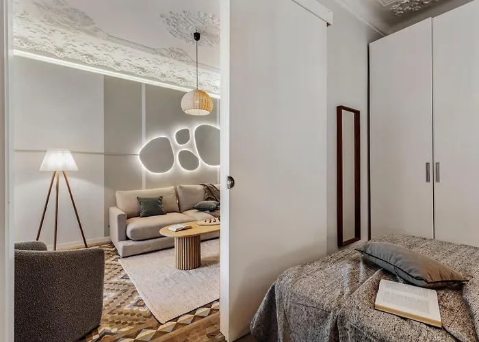 Lejlighed Toliman - 1 Bedroom And Office In Eixample Dreta *